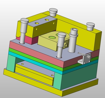 铝合金箱体压铸模具的设计(含CAD图,SolidWorks,STEP三维图)